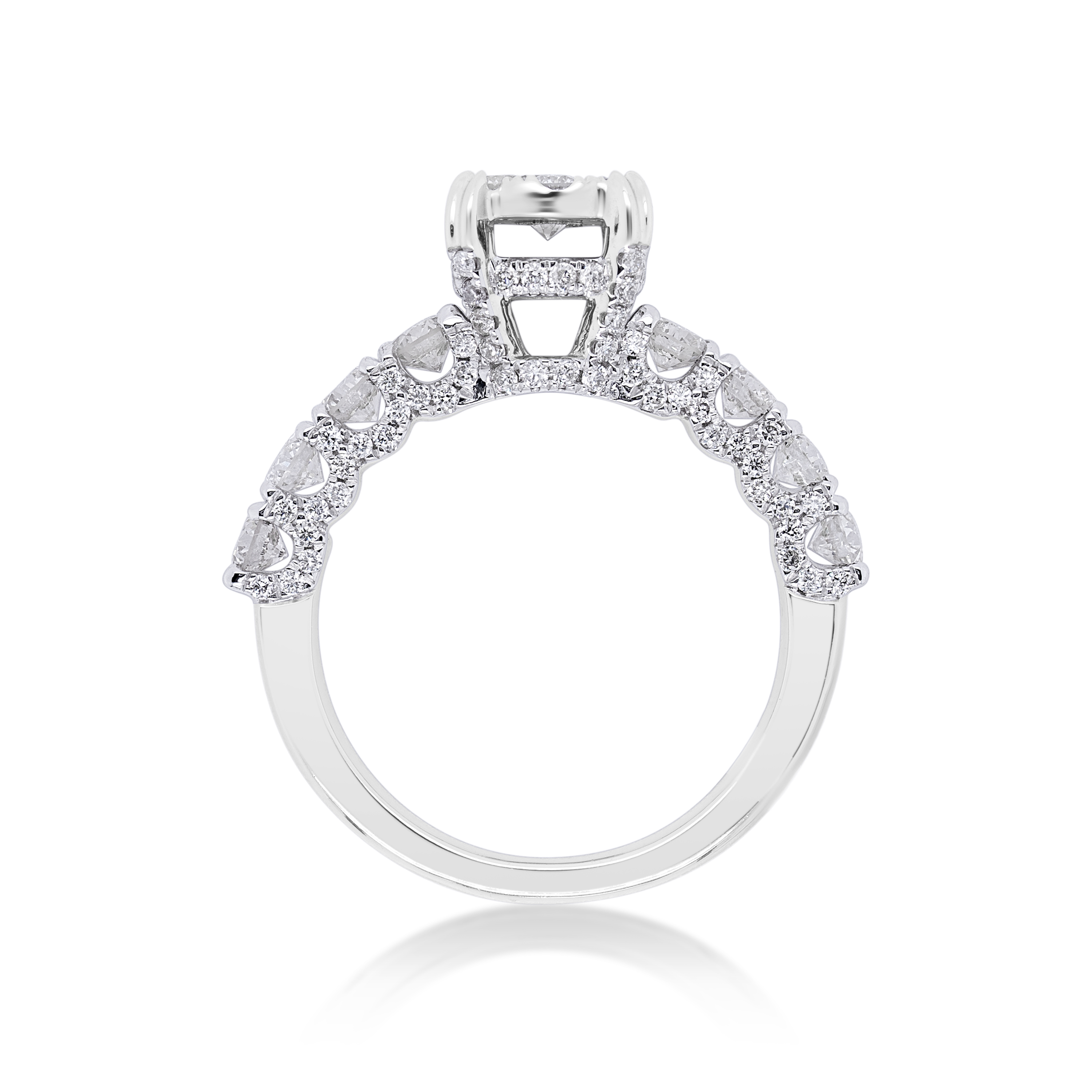 Diamond Ring 2.15 ct. 14K White Gold